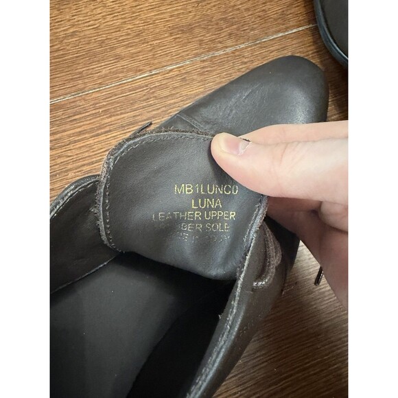 BRUNO MAGLI ‘LUNA’ MENS Brown LEATHER CAP-TOE OXFORD MADE IN ITALY SIZE 13 NWOT main image 5
